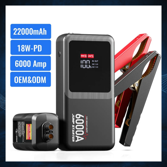 დამქოქი (ჯამპ სტარტერი) 6000 ამპერი