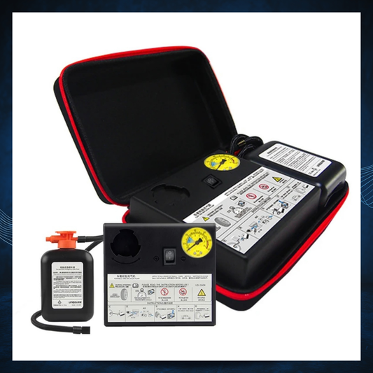 LD-1613T საბურავის კომპრესორი დაზიანებული საბურავის შემავსებელი სითხესთან ერთად